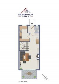 Bild (b9da76461bbce786f6bcc859402c58db): Reihenmittelhaus in Schallstadt-Mengen